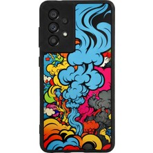 Samsung Galaxy A73 Uyumlu Abstract Tasarımlı Glossy Premium Kılıf