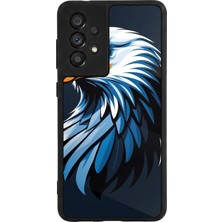 BG AKSESUAR Samsung Galaxy A73 Uyumlu Besiktas Tasarımlı Glossy Premium Kılıf