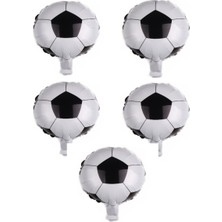 Feyza Design Beyaz Folyo Balon 45 cm 5 Adet - Parti ve Etkinlik Malzemeleri