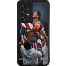 BG AKSESUAR Samsung Galaxy A73 Uyumlu Rocky Tasarımlı Glossy Premium Kılıf