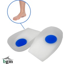 Feyza Design Yüksek Kaliteli Silikon Topukluk Topuk Dikeni Tabanlık (1 Çift)