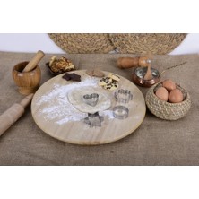 EkoAlışverişDünyam Kurabiye Kalıbı Metal Mini 4 Parça