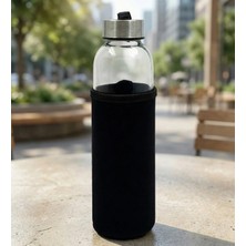 vegahediye v vega Özel Kılıflı 500ML Cam Matara