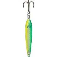 Acun Fishing Metal Jig Olta Kaşığı 3D Balık Avı Kaşığı Sarı-Yeşil 18GR