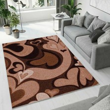 Colorix Carpet Dijital Baskı Dekoratif Kaymaz Taban Antibakteriyel Yıkanabilir Halı NO:2394