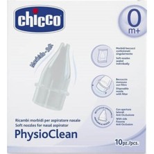 NessiWorld Chicco Burun Aspiratörü Yedek Uç Renkli Yumuşak Materyal Özellikli Bebek Banyo Aksesuarı