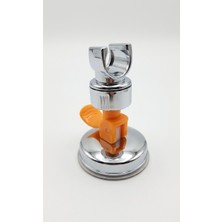 As Reyon Vakumlu Hareketli Duş Başlığı Ayarlanabilir Sabitleyici 360° Tutucu (Mafsal)