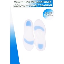 Feyza Design Unisex Silikon Tabanlık Seti - 36-40 Numara, Topuk Dikeni Için