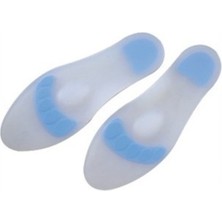 Feyza Design Darbe Emici Silikon Topuk Desteği ve Tabanlık - Gizli Topuk Koruyucu