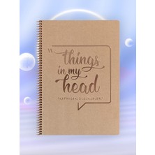 Keskin Color 20X28 cm Kareli 100 Yaprak Funky Sert Kapak Telli Defter 70 gr Ivory Kağıt