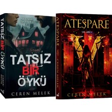 İndigo Kitap Tatsız Bir Öykü Karton Kapak ve Ateşpare 4 Karton Kapak (Ceren Melek) 2'li Set