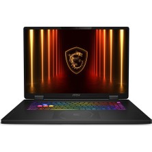 MSI Yenilenmiş Crosshaır 18 Hx Aı A2XWGKG-032XTR Intel Core Ultra 9 275HX 64GB 1tb SSD RTX5070 Freedos 18" Qhd+ 240Hz Taşınabilir Bilgisayar