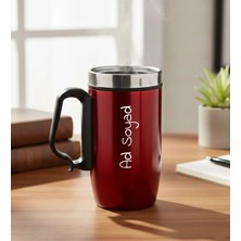 vegahediye v vega Kişiye Özel Isim Baskılı Çelik Bardak Termos 280ML