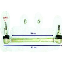 Atv Kuba Xy Uyumlu Rot Mili Komple 233 mm Erpilsan Elektronik
