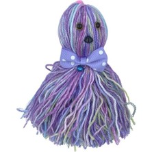 EkoAlışverişDünyam Ahtapot Şekilli Zilli ve Ipli Rengarenk Püsküllü Sevimli Kedi oyuncağı (5510)