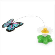 EkoAlışverişDünyam Hareketli Dönen Kelebek - Kedi Oyuncağı ( Pille Çalışır) (5510)