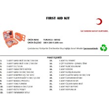 EkoAlışverişDünyam Büyük Boy Ilk Yardım Seti First Aid Kit (5510)
