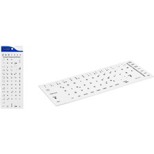 EkoAlışverişDünyam Klavye Stıcker Tuş Takımı Türkçe F Beyaz (Büyük) HDX8254B