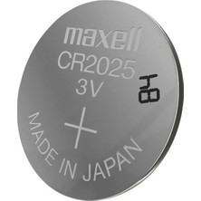 Maxell CR2025 Lithium Pil - 1 Adet