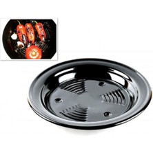 EkoAlışverişDünyam Emaye Közleme Tavası (Kestanematik) (5510)