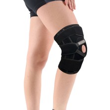 Feyza Design Dizlik Silikon Patella Çelik Ligament Destekli Sporcu Diz Koruyucu