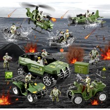 78 Parça Askeri Oyuncak Seti – Asker Figürleri, Askeri Araç, Silah ve Aksesuar Büyük Asker Seti