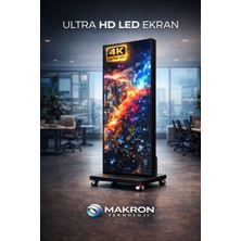 Poster LED Ekran P2,5 - 192X64 cm Yüksek Çözünürlük