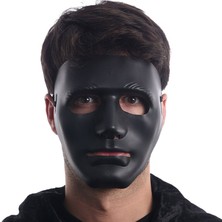 EkoAlışverişDünyam Siyah Renk Hip Hop Anonim Jabbawockeez Dans Maskesi 18X19 cm (5510)