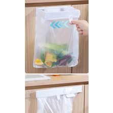 TE Dükkan Buğz Kendinden Yapışkanlı Katlanabilir Çöp Poşeti Tutucu Aparat