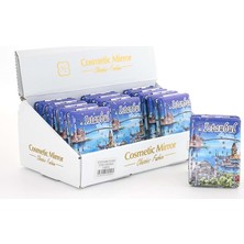 Taşlı Istanbul Tasarımı El Aynası Kalın