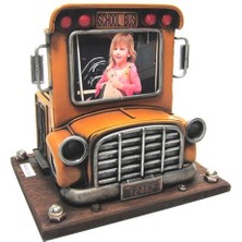 Dekoratif Metal Kalemlik Çerçeveli Kamyon Temalı Hediyelik