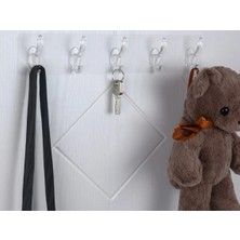 Alvo Store Buğz Yapışkanlı 5 Kancalı Askı