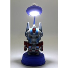 Alvo Store Buğz Transformers Masa Üstü Lamba USB Şarjlı Optimus Prime Model