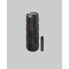 Alvo Store Buğz Taşınabilir Bluetooth Hoparlör Çift Sürücü Güçlü Bas Hd Ses Çoklu Bağlantı - Buğz