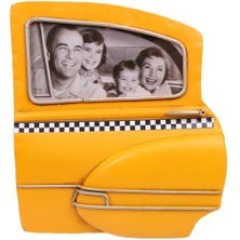 Dekoratif Metal Çerçeve Araba Kapısı Temalı Hediyelik