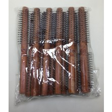 RD-557 Koyu Ahşap Renk Saç Fırçası Tarak