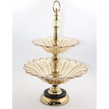 2 Katlı Cam Şekerlik