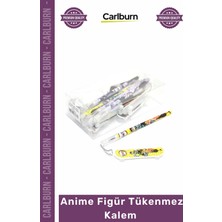 Carlburn Özel Üretim Şık Tasarım Koleksiyonluk Hediye Akıcı Model 5 Dayanıklı Anime Figür Tükenmez Kalem