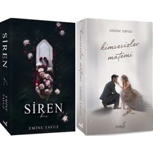 İndigo Kitap Siren 1 Karton Kapak ve Kimsesizler Matemi 1 Karton Kapak (Emine Tavuz) 2'li Set