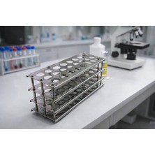 Labolist Tüp Sporu 16-18’li Tüpe Göre - 3x8 Sıralı 24 Delikli - Paslanmaz Çelik