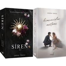 İndigo Kitap Siren 3 Karton Kapak ve Kimsesizler Matemi 1 Karton Kapak (Emine Tavuz) 2'li Set