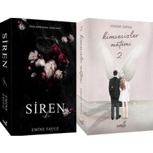 İndigo Kitap Siren 2 Karton Kapak ve Kimsesizler Matemi 2 Karton Kapak (Emine Tavuz) 2'li Set
