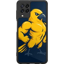 Samsung Galaxy A22 Uyumlu Fenerbahce Tasarımlı Glossy Premium Kılıf