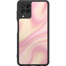 BG AKSESUAR Samsung Galaxy A22 Uyumlu Soft Degrade Tasarımlı Glossy Premium Kılıf