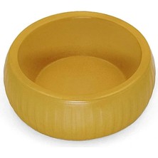 TE Dükkan Buğz Mikopet Organik Seramik Mama Kabı Sarı