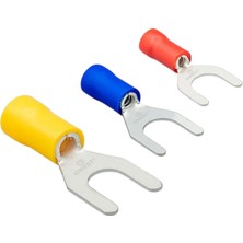 Gwest Gçu - 3001 Çatal Tip Izoleli Kablo Ucu Kırmızı 200 Adet