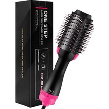 TE Dükkan Buğz One Step Seramik Kaplama Uçlu Saç Düzleştirici Fırça ( Buğz )