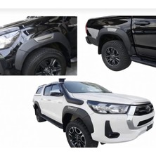 Aftermarket 2021 ve Üzeri Uyumlu Toyota Hilux Revo Çamurluk Dodik Kaplama Seti 6 Parça Ihal