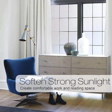 Alvo Store Buğz Uv Engelleyici Buzlu Cam Filmi 2 Metre x 45 Cm.