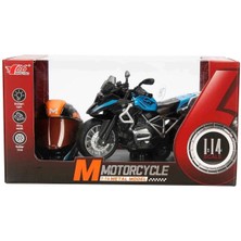 Alvo Store Buğz 5834 Sun-Myg-Motosiklet 1 14 Bmw Off-Road Kasklı Figür Pb 3r Ses Işık
